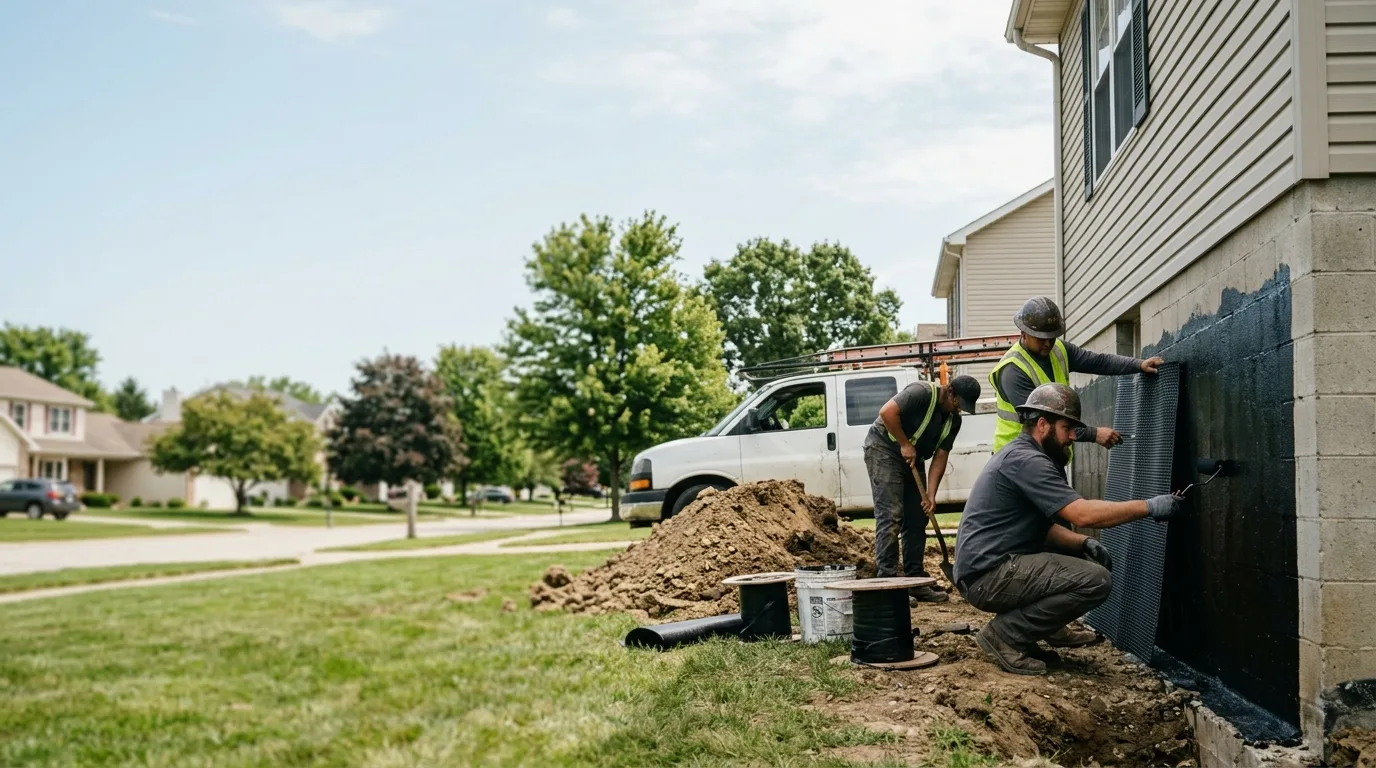 Basement Waterproofing in South Roxana, IL near me